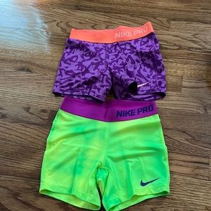 A Pair of Nike Pros